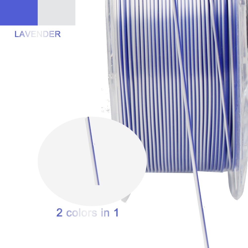 PLA Magic Dual Color 1kg Blue Silver Lavender - R3D - Image 4