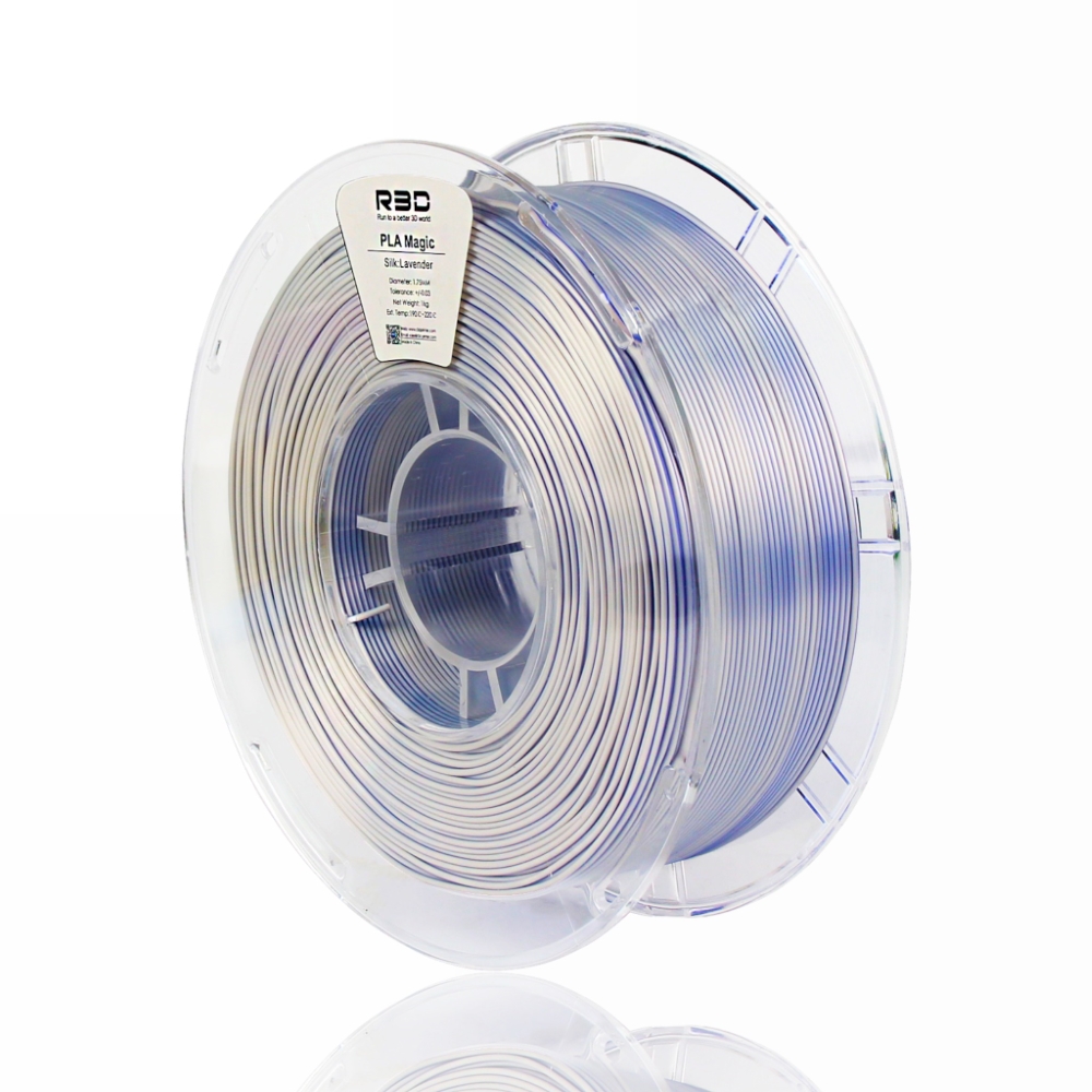 PLA Magic Dual Color 1kg Blue Silver Lavender - R3D - Image 3