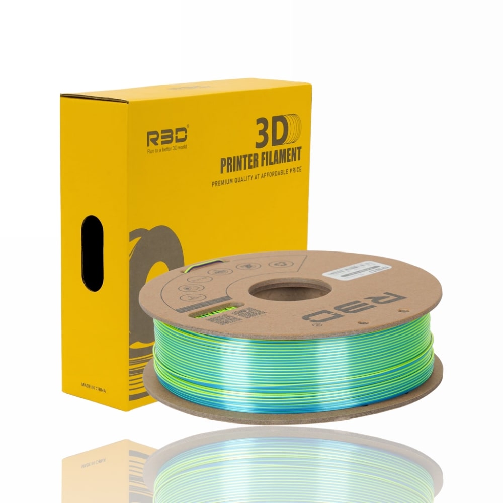 PLA Magic TriColor 1kg (Blue + Purple + Yellow) - R3D - Image 3