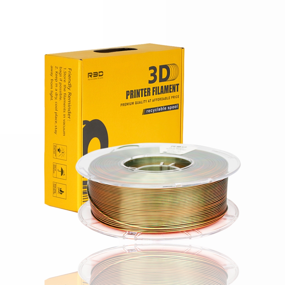 PLA Magic Dual Color 1kg Bronze Orange - R3D - Image 2
