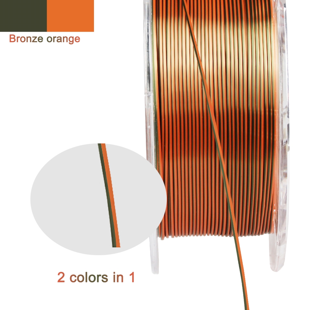 PLA Magic Dual Color 1kg Bronze Orange - R3D - Image 3