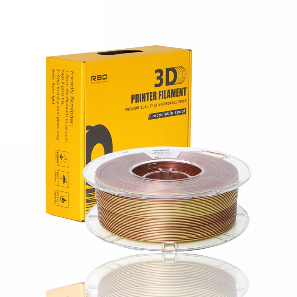 PLA Magic Dual Color 1kg Gold Copper - R3D - Image 2