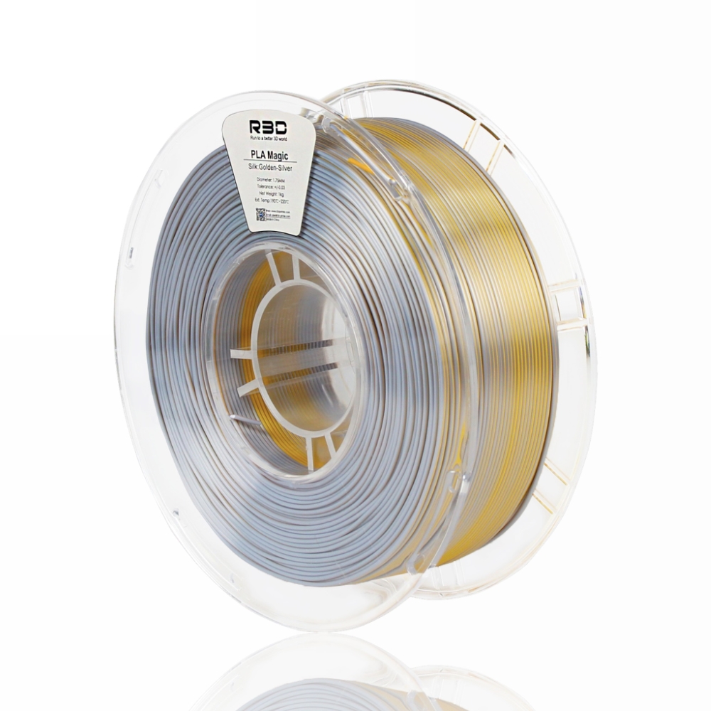 PLA Magic Dual Color 1kg Gold Silver - R3D - Image 7