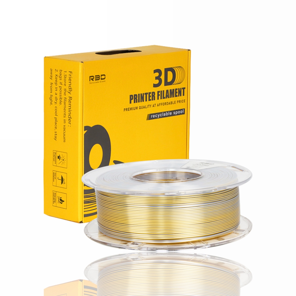 PLA Magic Dual Color 1kg Gold Silver - R3D - Image 2