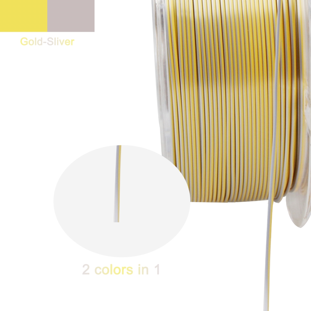 PLA Magic Dual Color 1kg Gold Silver - R3D - Image 4