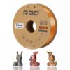 PLA Magic TriColor 1kg (Gold + Copper + Black) - R3D
