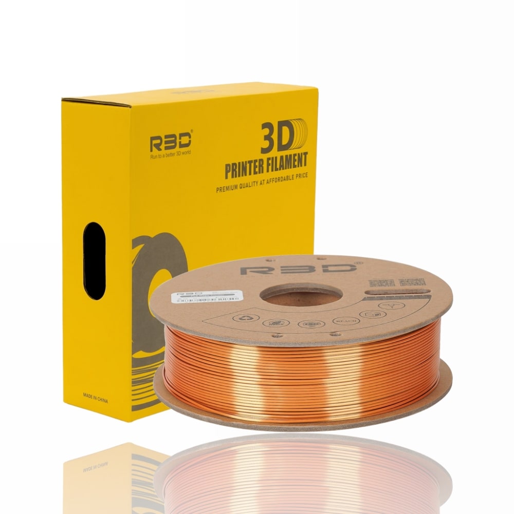 PLA Magic TriColor 1kg (Red + Gold + Black) - R3D - Image 2