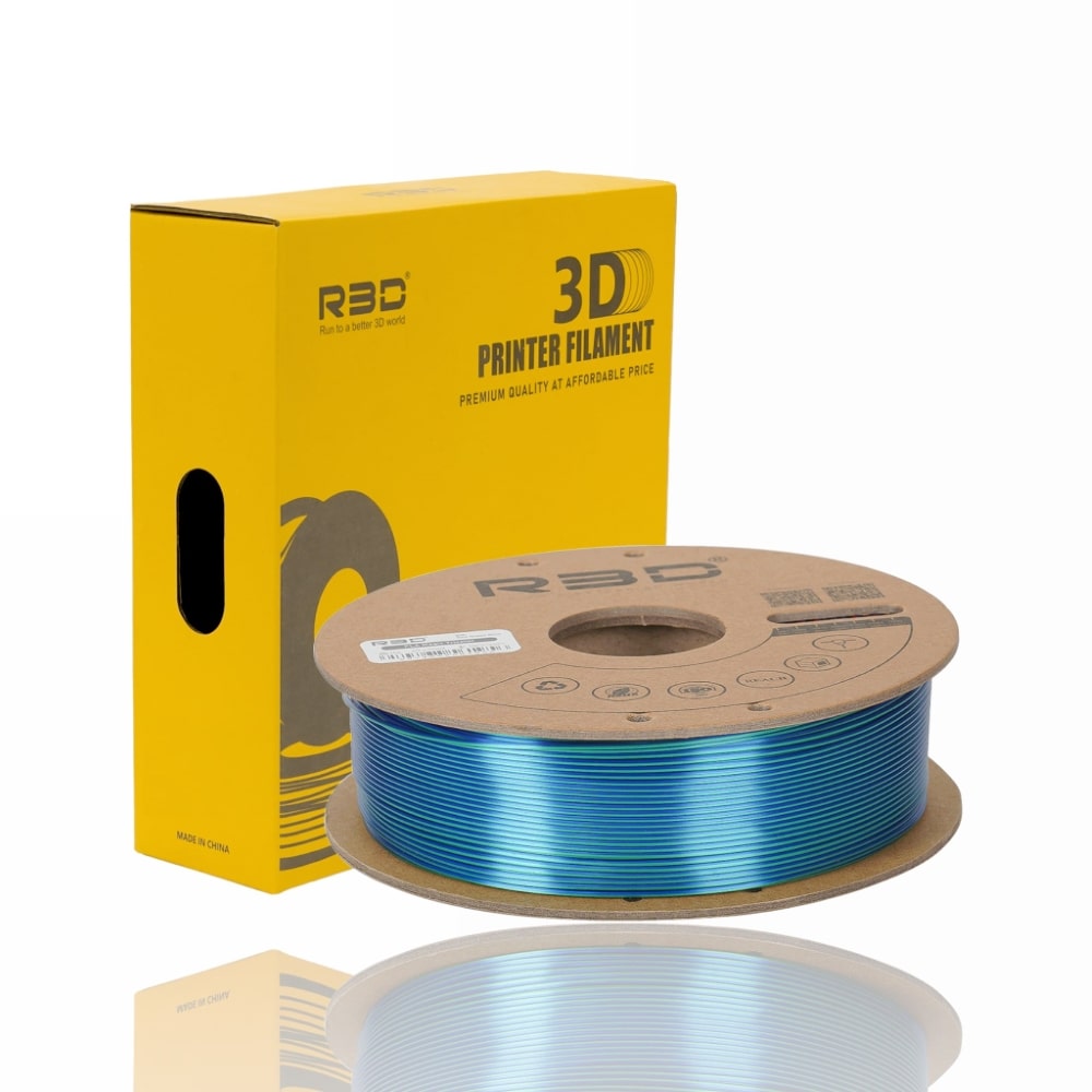 PLA Magic TriColor 1kg (Dark Red + Green + Blue) - R3D - Image 4