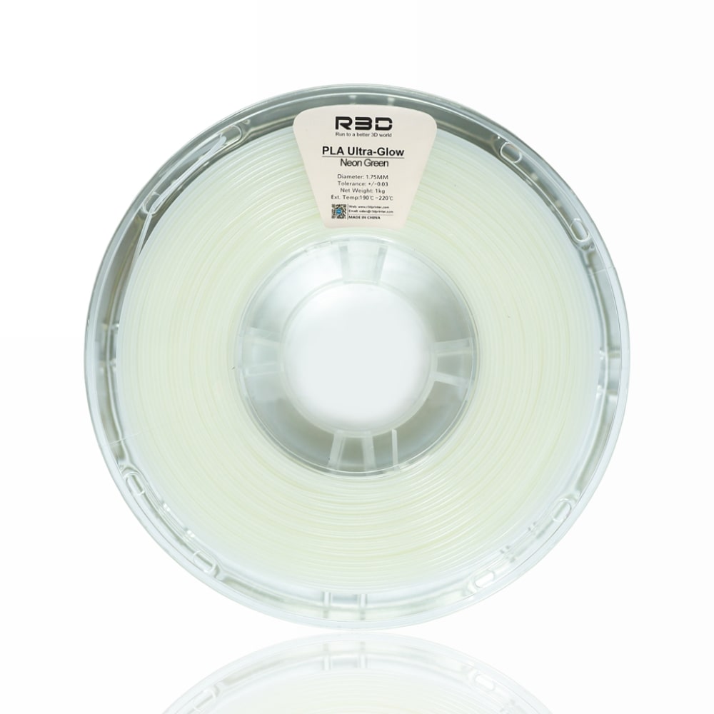 PLA Glow 1kg Green - R3D - Image 3