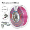 PLA Silk Rainbow 1kg TWO - R3D