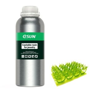 1kg Resina Impressão 3D LCD UV 405nm Castable Jewelry  ( Castável Joalharia ) - ESUN