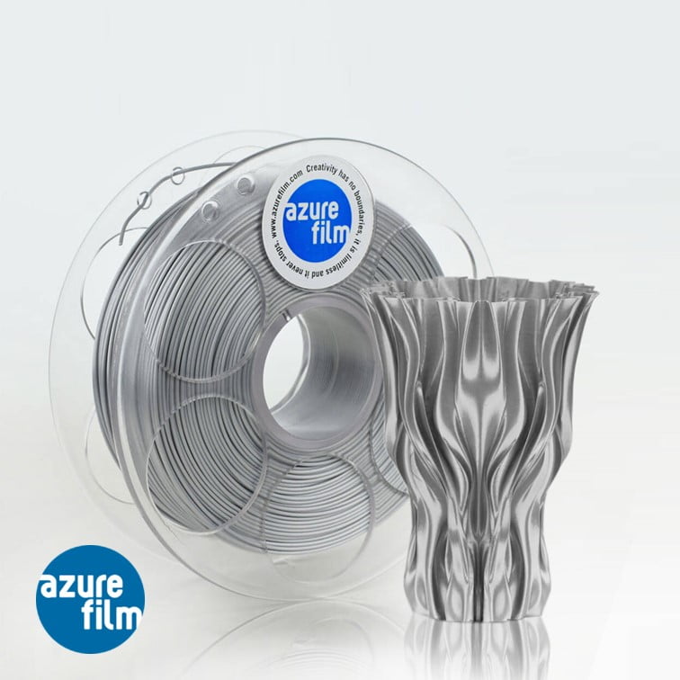PLA 1kg Silk Silver - Azurefilm - Image 6