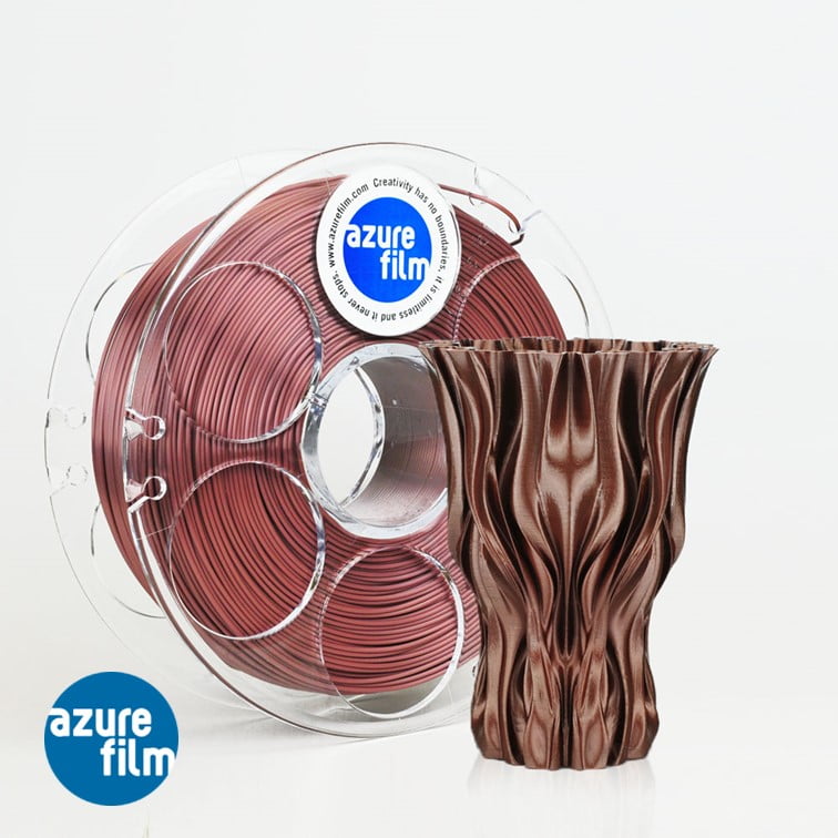 PLA 1kg Silk Dark Copper - Azurefilm - Image 7