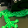 FIBERSATIN PLA 10M (AMOSTRA) Green - Fiberlogy