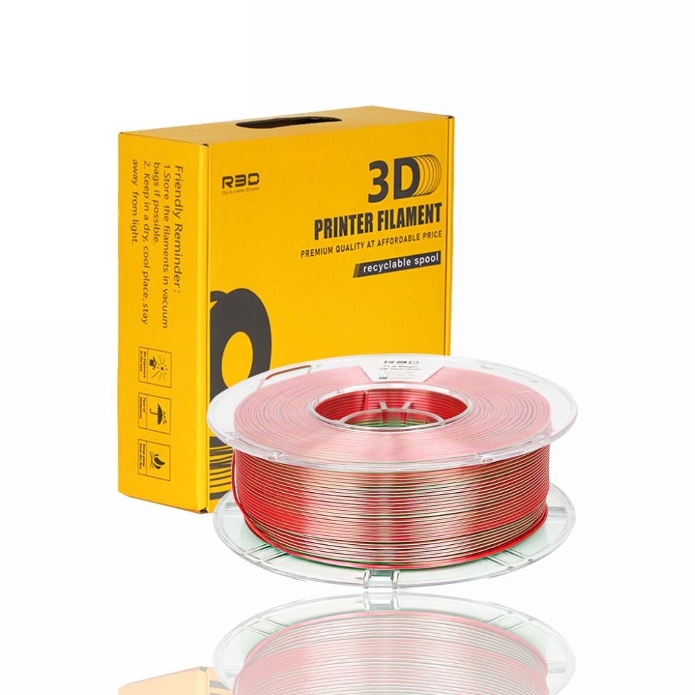 PLA Magic Dual Color 1kg Red Green - R3D - Image 3