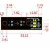 Sensor Fim de Curso Óptico Endstop Switch Interruptor - AIMSOAR