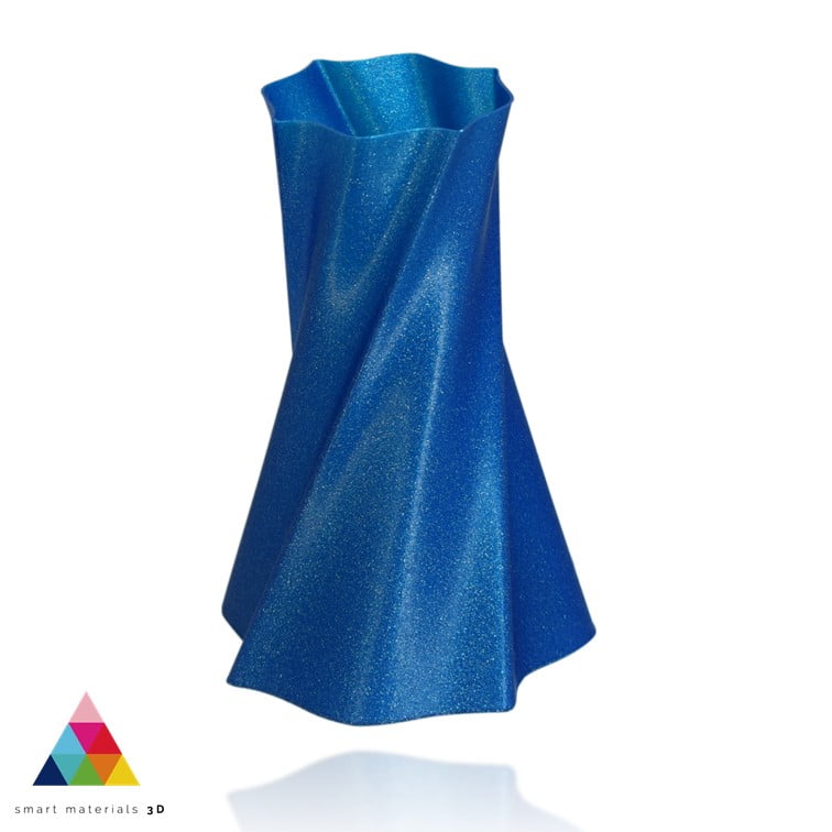 Smartfil PLA GLITTER BLUE L 1kg Azul - Smart Materials 3D - Image 3