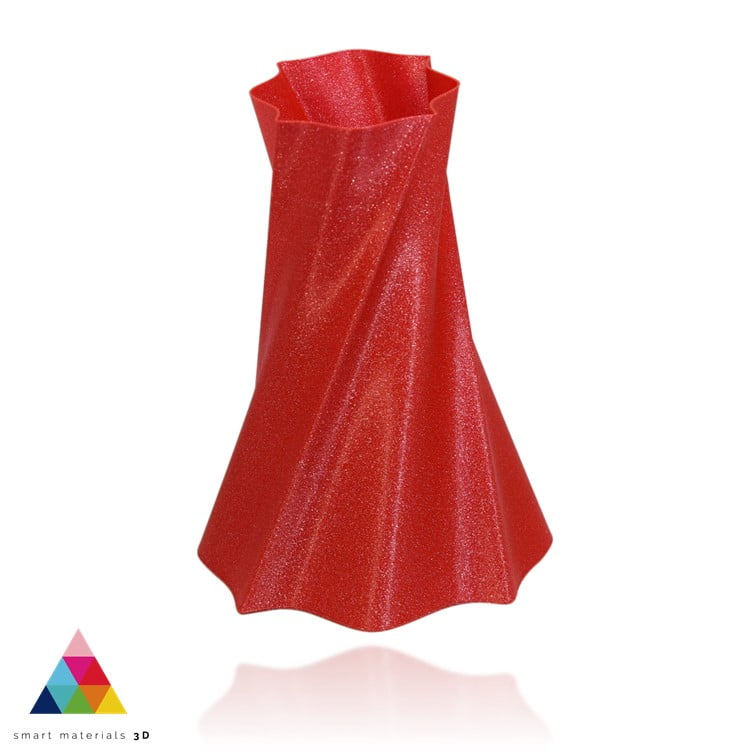 Smartfil PLA GLITTER RED L 1kg Vermelho - Smart Materials 3D - Image 3