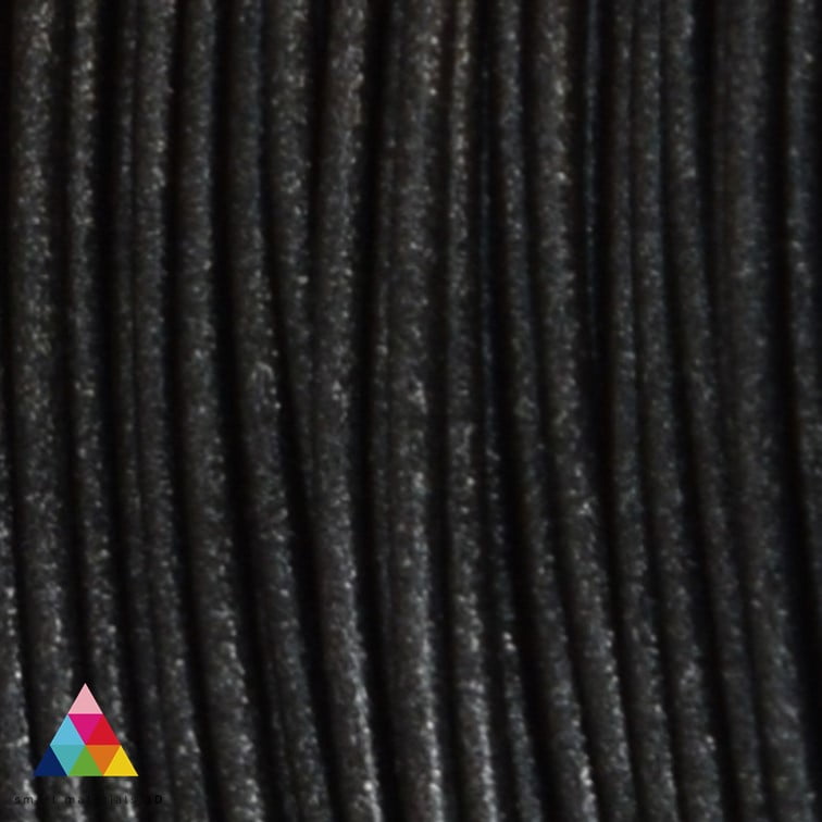 Smartfil PLA GLITTER BLACK L 1kg Preto - Smart Materials 3D - Image 2