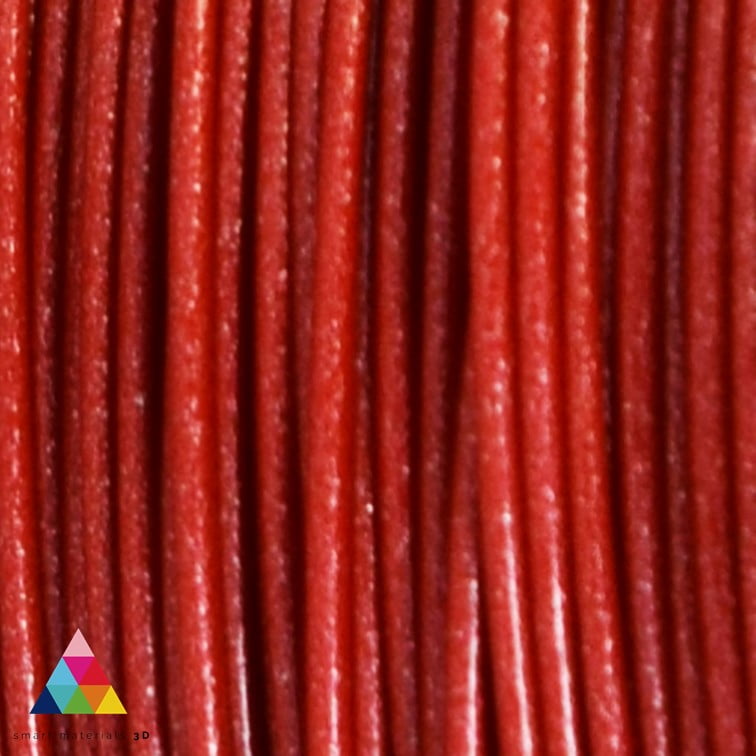 Smartfil PLA GLITTER RED L 1kg Vermelho - Smart Materials 3D - Image 2