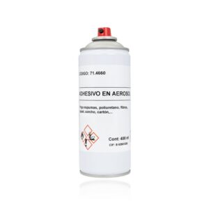 Spray Cola Transparente 400ml (Espuma Poliuretano, Polietileno, Fibras de Papel, cartão, Cortiça) - OEM