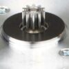 Nema17 Pancake stepper 25mm Motor 18mm O-shaft - Bondtech