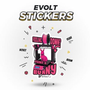 Evolt Stickers - Print a Bunny