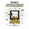 Evolt Stickers - I´m a Maker