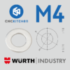 100 Anilhas M5 Standard Washers - CNC Kitchen