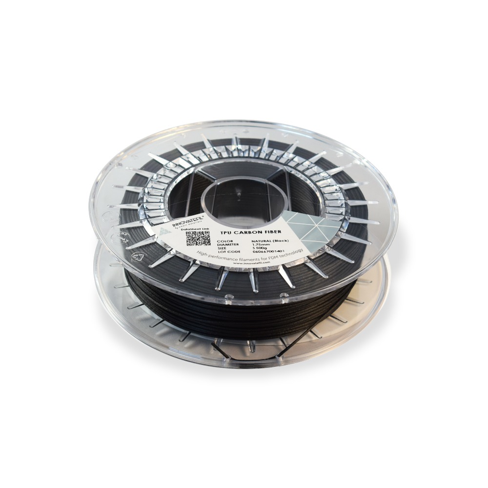 INNOVATEFIL TPU FC 90A CARBON FIBER CF M 500g Natural - Smart Materials 3D
