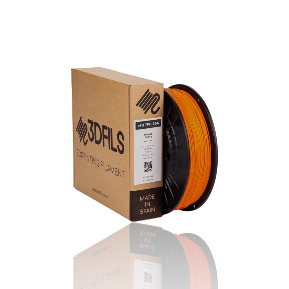 eFil TPU 85A 250g Orange - 3DFILS