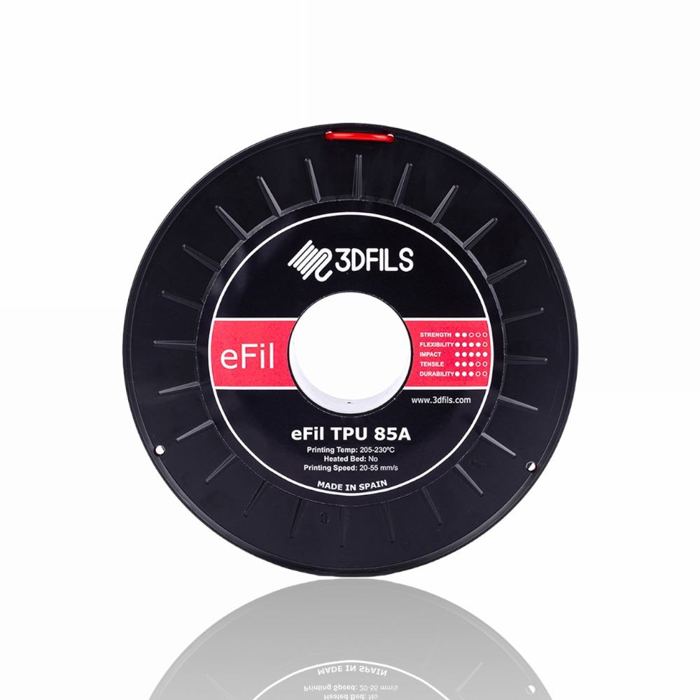 eFil TPU 85A 500g Red - 3DFILS - Image 3