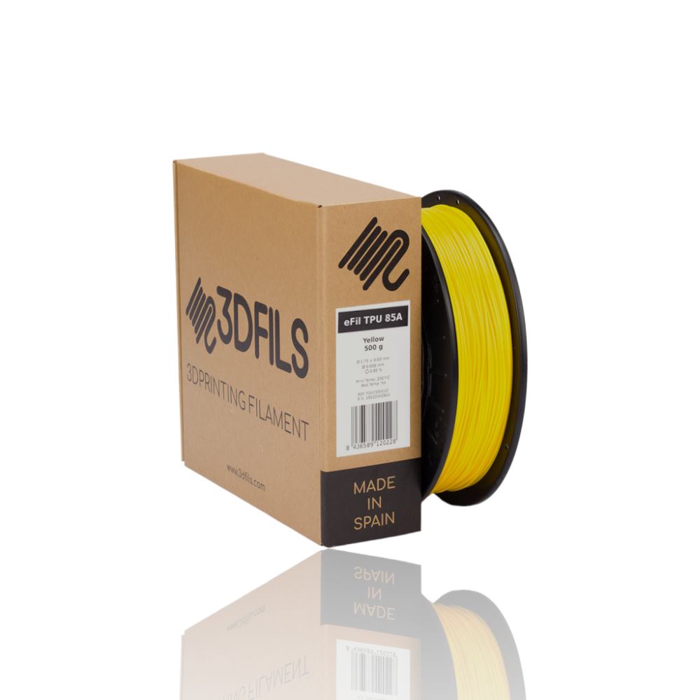 eFil TPU 85A 250g Yellow - 3DFILS
