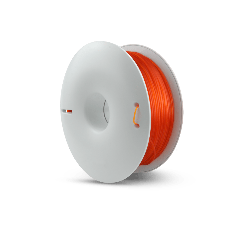 PETG 10M (AMOSTRA) Orange Transparent - Fiberlogy