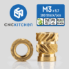 Threaded inserts - M3 standard 100 pcs - CNC Kitchen