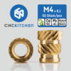 Threaded inserts - M4 standard 50 pcs - CNC Kitchen