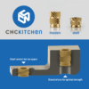 Threaded inserts - M8 standard 20 pcs - CNC Kitchen