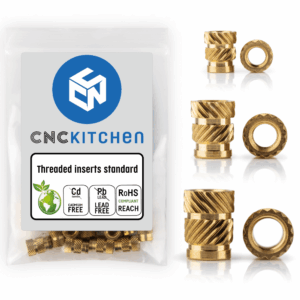 Threaded inserts - set standard 200 pcs - CNC Kitchen