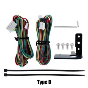 Kit de cabos de conexão sem 3D Touch Sensor de nivelamento automático ABL Com Fixação para Creality Ender 3/5 - Aimsoar