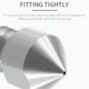 0.5mm Liga de Titânio TC4 Titanium Alloy Nozzle MK8  - AIMSOAR