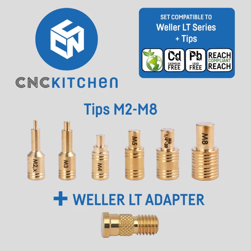 Adaptador Soldering Tips Adapter Compatible with Weller LT - CNC Kitchen - Image 5