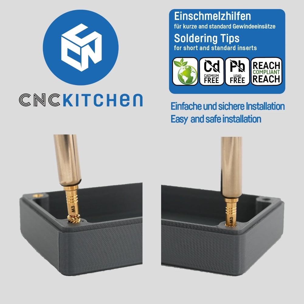 Adaptador Soldering Tips Adapter Compatible with Weller ET - CNC Kitchen - Image 2