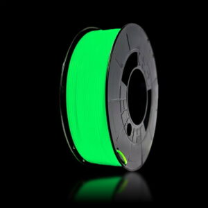 PLA HD 10m (Amostra) PHOSPHORESCENT Glow in the dark Verde Alien Green - WINKLE