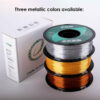 eSILK PLA Silk 1kg Metal Gold - ESUN