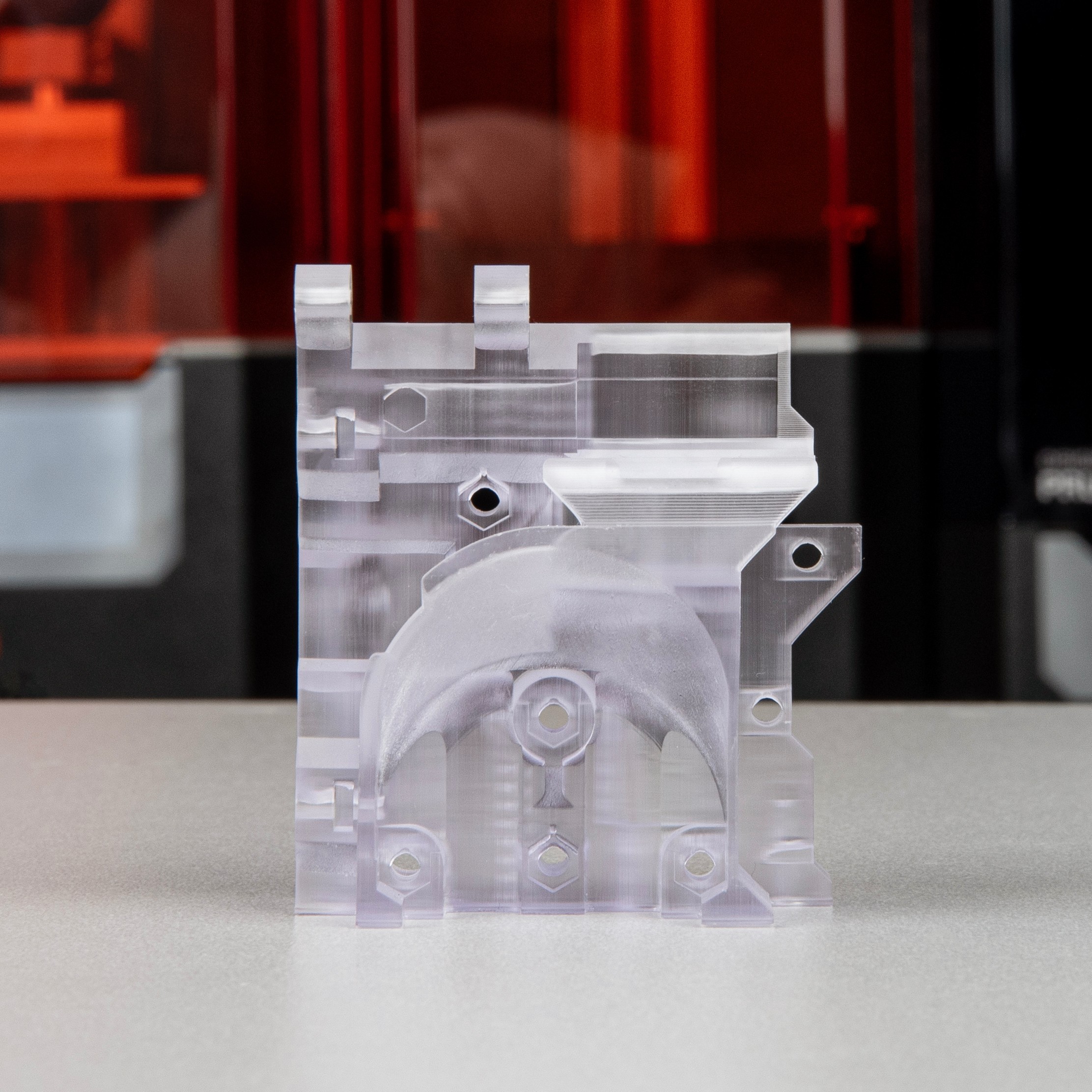 Prusament Resin 1kg Transparent Clear - Prusa Original - Image 4