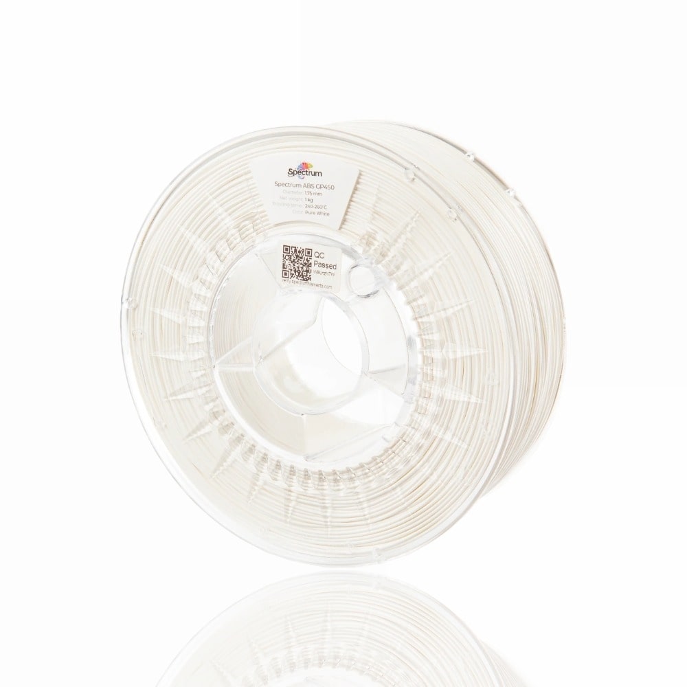 ABS GP450™ 1kg Pure White - Spectrum Filaments