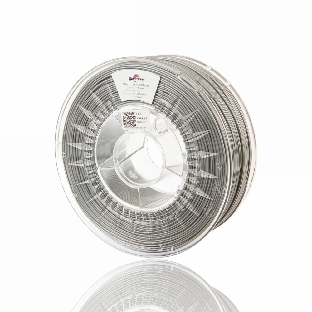 ABS GP450™ 1kg Silver - Spectrum Filaments