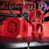ABS "NOT DEAD" 1kg Scarlet Stardust - Filament PM