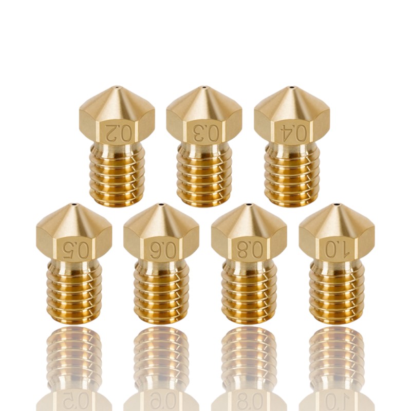 0.6mm C-SERIES Latão Nozzle V6 (compatível com E3D) - AIMSOAR - Image 3