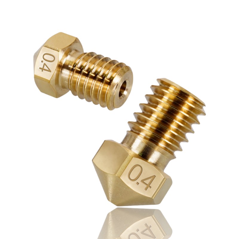 0.6mm C-SERIES Latão Nozzle V6 (compatível com E3D) - AIMSOAR - Image 2